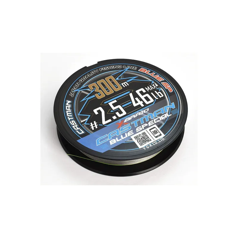 TRESSE X BRAID CASTMAN BLUE SPECIAL X8 Quantité Limitée