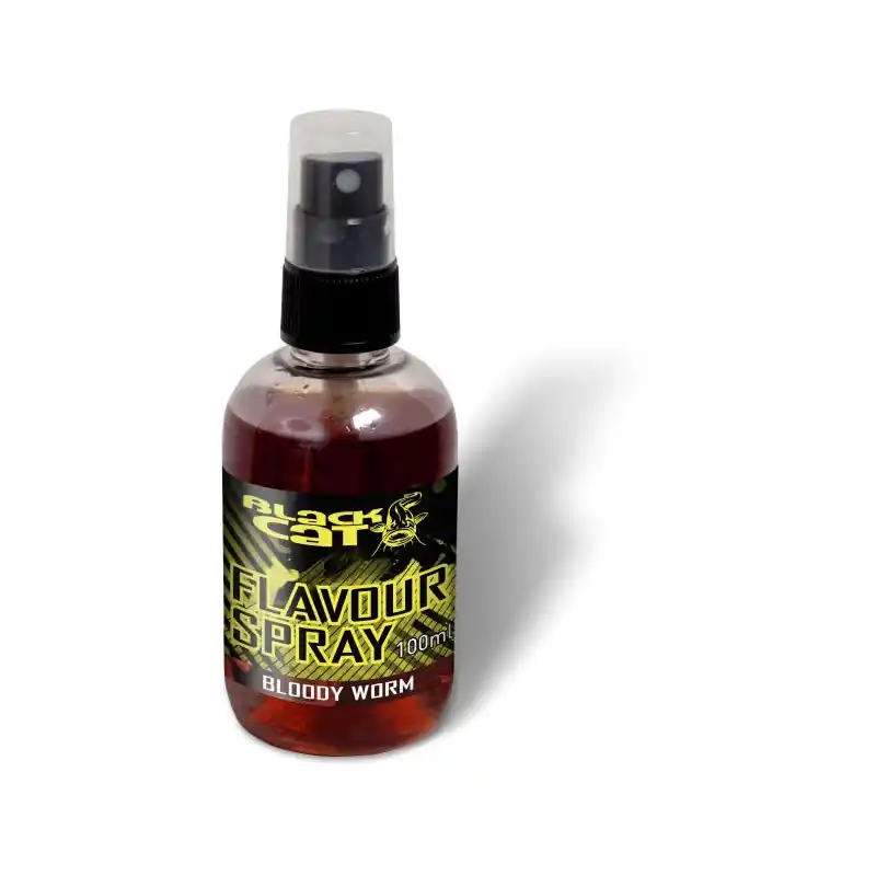 Spray Attractant BLACK CAT Flavour Bloody Worm Petit Prix
