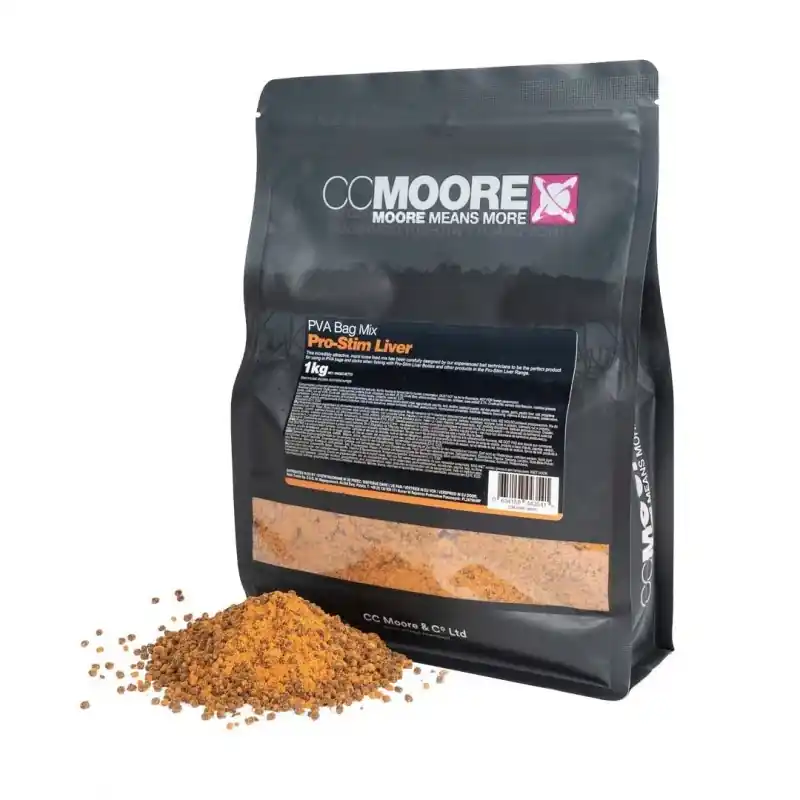 Ccmoore pro-stim liver,pva bag mix 1kg Quantité Limitée