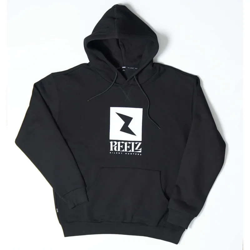 Expédié Aujourd&rsquo;hui SWEATSHIRT REELZ VELVET HOOD BLACK
