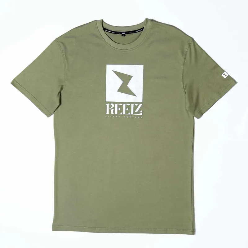 T-SHIRT REELZ REFLECTIVE OLIVE Certifié