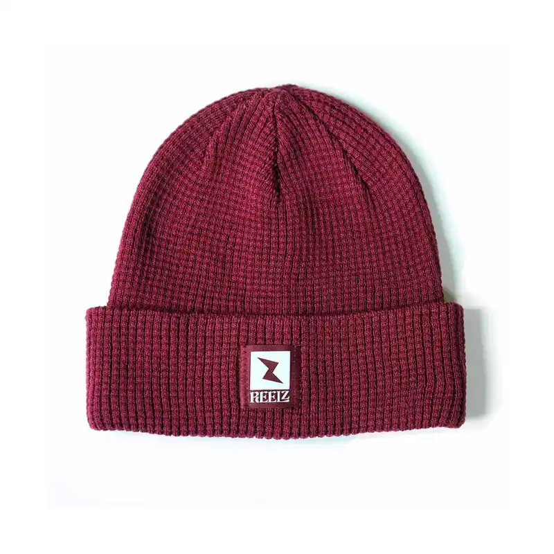 Commande En Gros BONNET REELZ WAFFLE BEANIE BURGUNDY