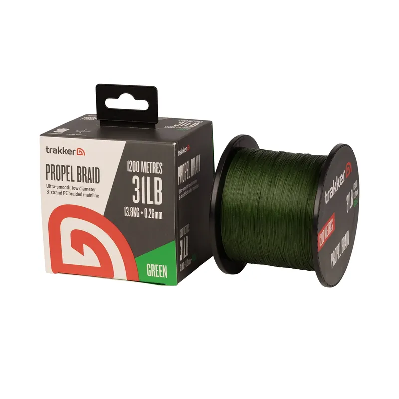 Trakker propel braid,26/100 1200m green Meilleur Choix