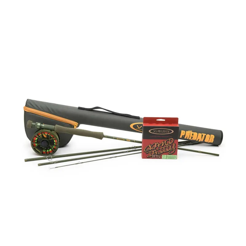 Prix Réduit KIT MOUCHE VISION PREDATOR 9‘ 9 - 4 BRINS