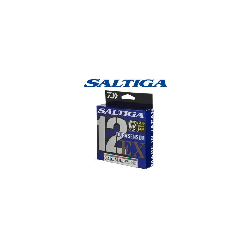 Offre Exclusive TRESSE DAIWA SALTIGA 12 BRINS EX MULTICOLORE