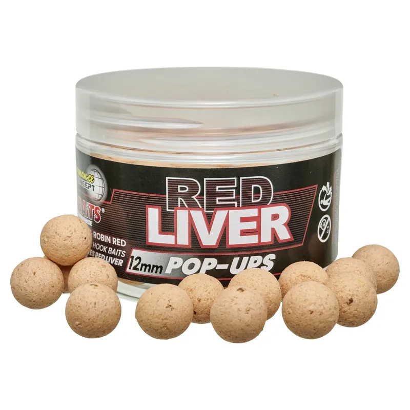 Pc red liver,pop up 12mm 50g Dernier Modèle