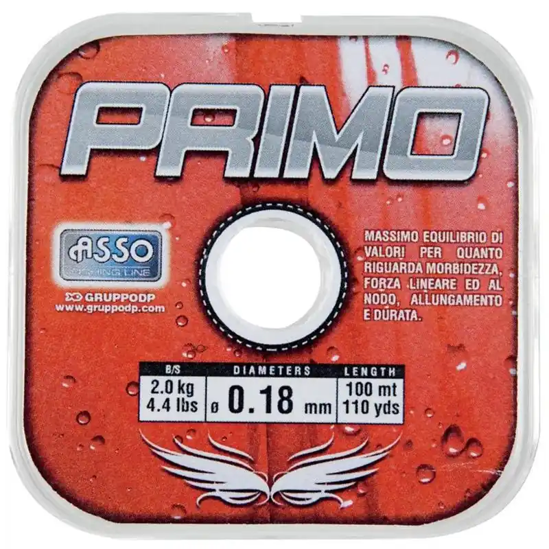 Nylon Asso Primo Crystal 100 m Authentique