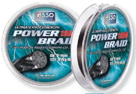 Meilleur Choix Tresse Asso Power Braid Noire 130 m 20/100