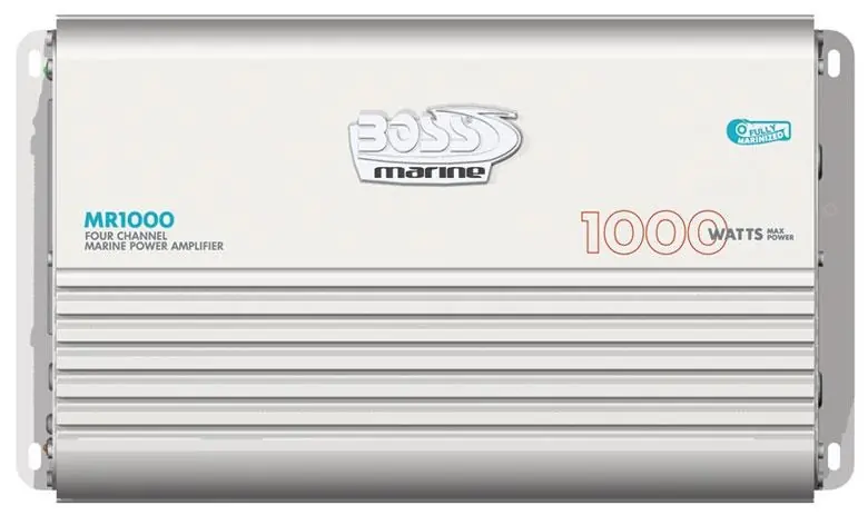 Bon Plan Amplificateur Boss Marine 4 Voies MR-1000