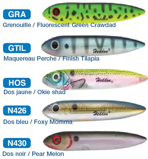 Leurre Rattlin‘Spook Heddon 10.5 cm Usine Directe
