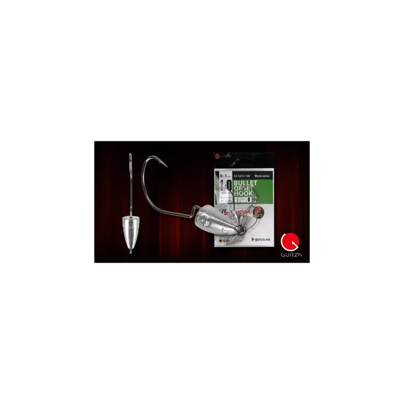 Offre Limitée GURZA BULLET OFFSET HOOK (3pcs/pack)