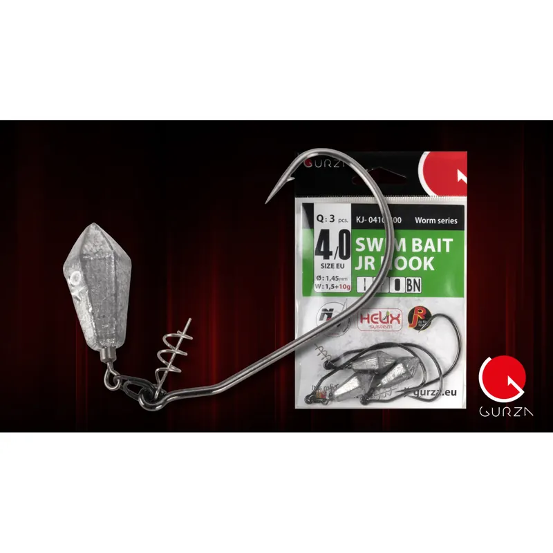 GURZA SWIM BAIT JR HOOK (3pcs/pack) Remise