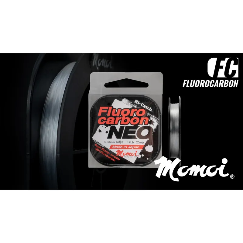 MOMOI FISHING LINE HI-CATCH FLUOROCARBON NEO (CLEAR) Offre Limitée