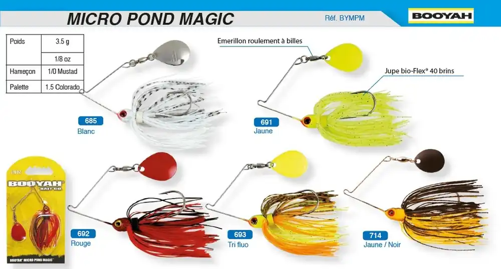 Achat Immédiat Leurre Micro Pond Magic 3.5 g