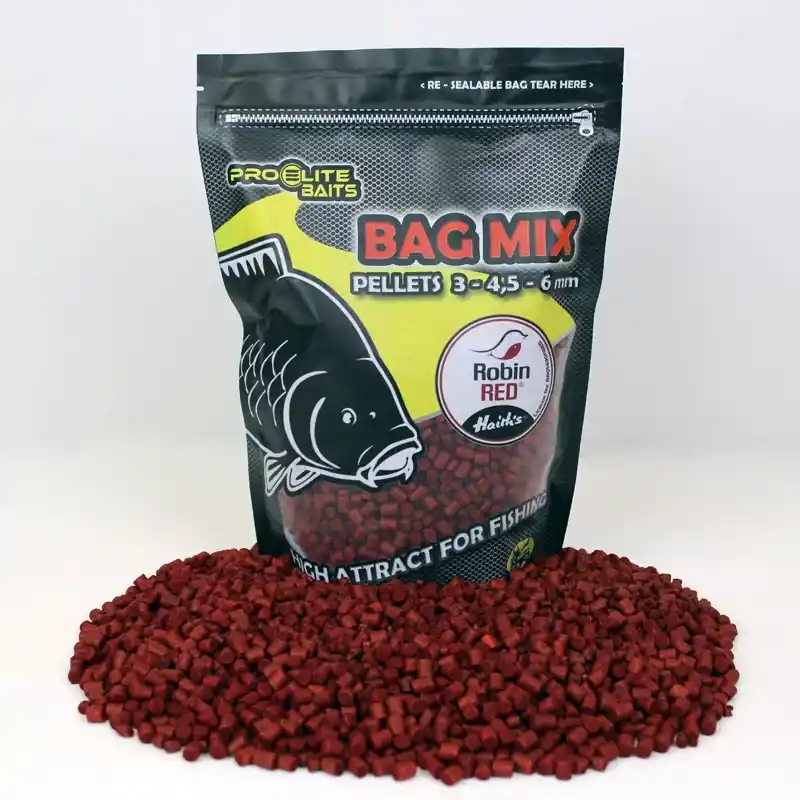 Prix Cassé Bag Mix Pellets Pro Elite Baits 3/4/5/6mm