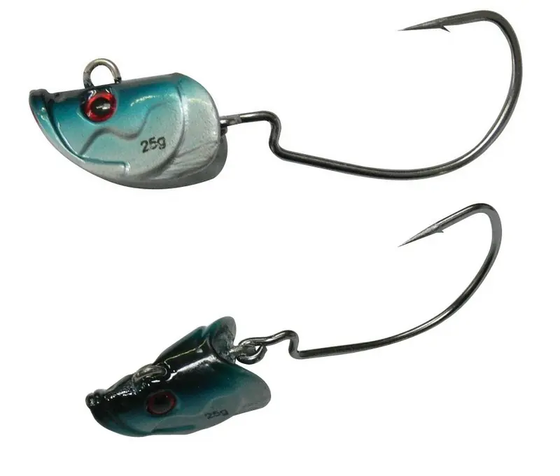 Petit Prix 2 Têtes Plombées Blue Shad
