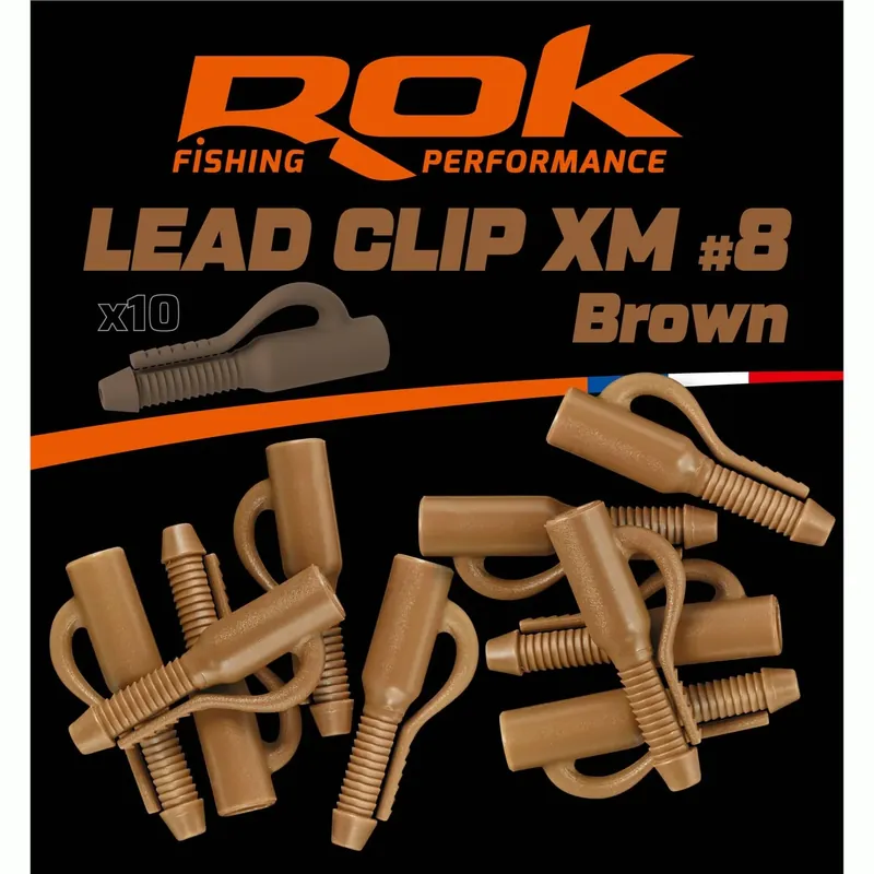Rok 10 lead clip xm,brown Nouvel Arrivage