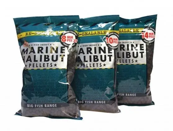 Dynamite marine halibut pellets 900g Acheter Direct