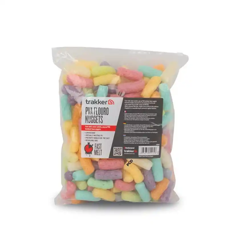 Bouchons Solubles Trakker PVA Flouro Nuggets Populaire