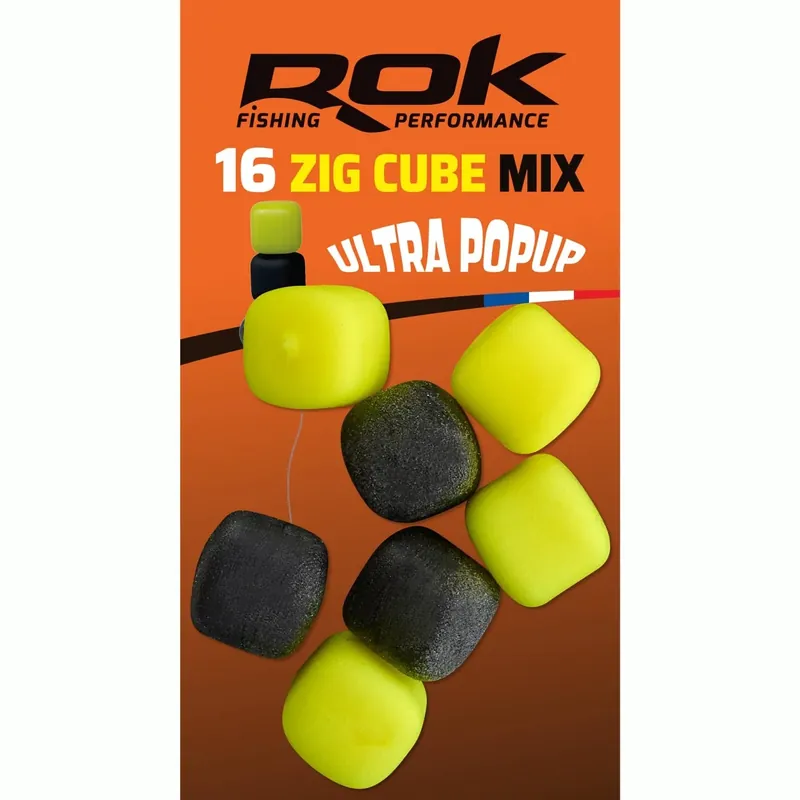 Prix Cassé Rok 16 zig cubes-10,jaune+noir