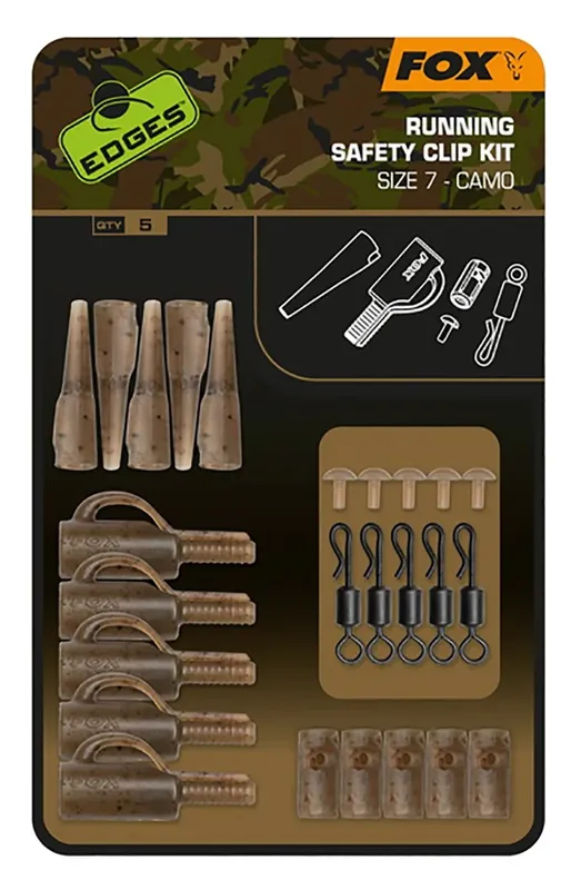 Edges camo running,safety clip Bon Marché