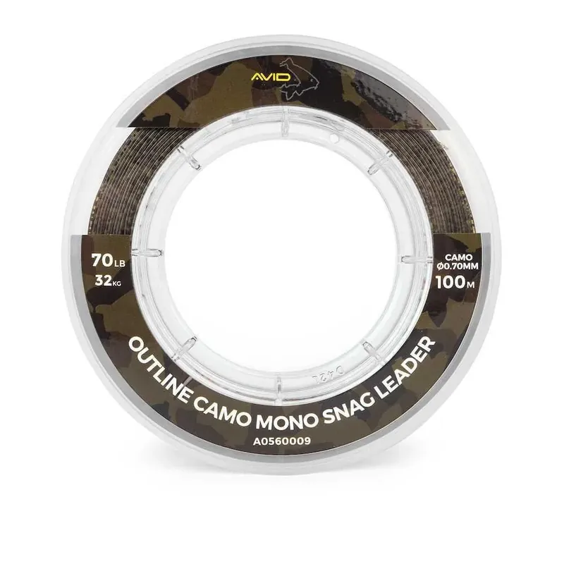 Avid outline camo,snag leader 55lb Meilleur Prix
