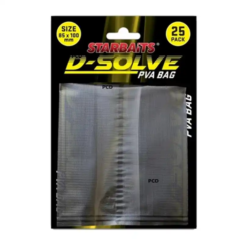 Sacs Solubles Starbaits D Solve PVA Bags Prix Bas