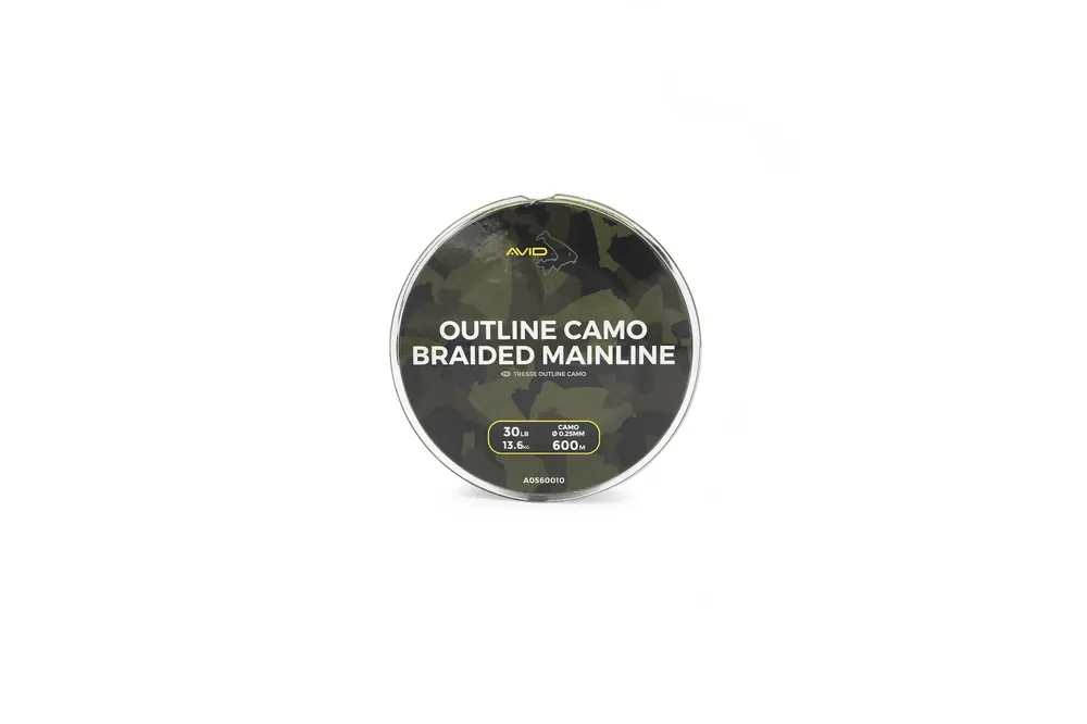 Avid carp outline camo,braid 30lb Offre Du Jour