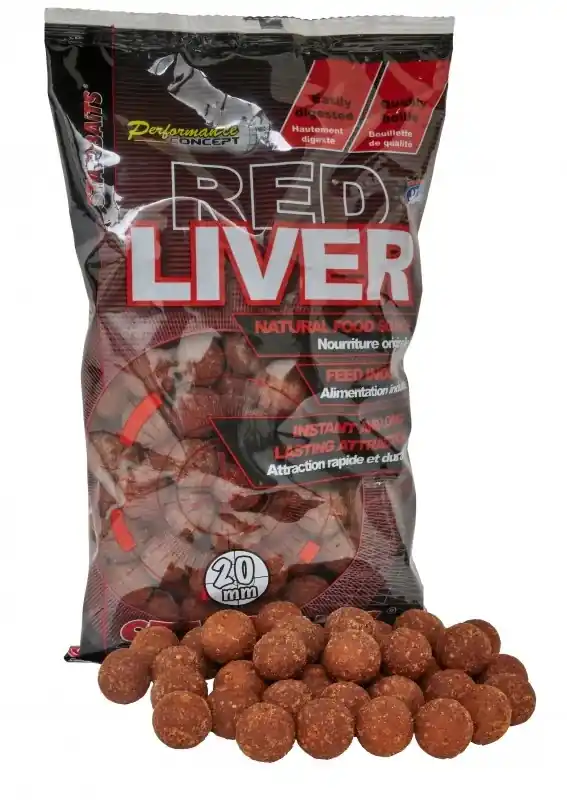 Top Vente Bouillettes Starbaits red liver