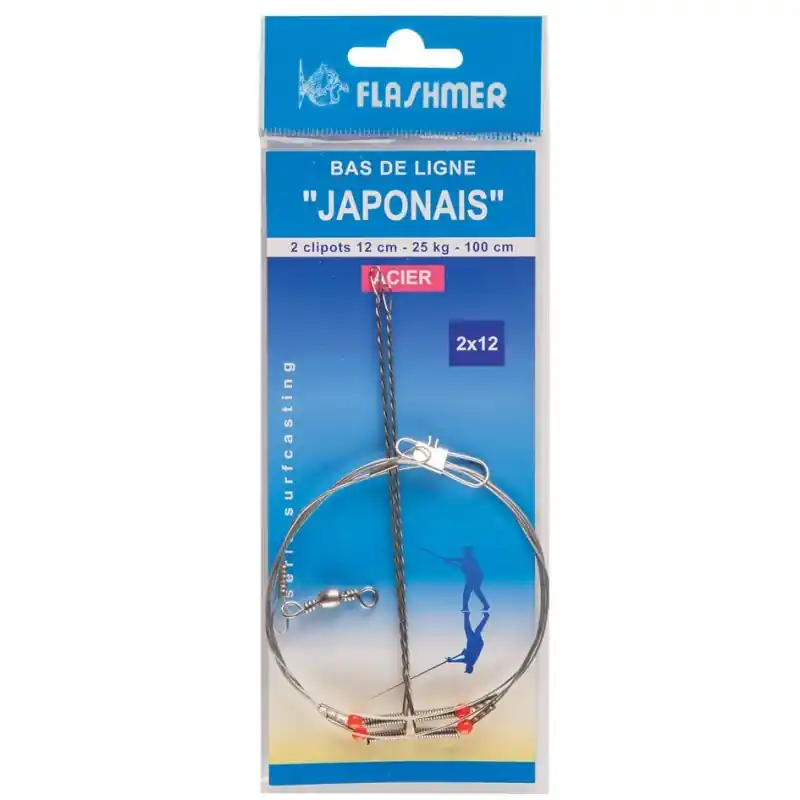Usine Directe Bas de Ligne Flashmer Japonais Acier