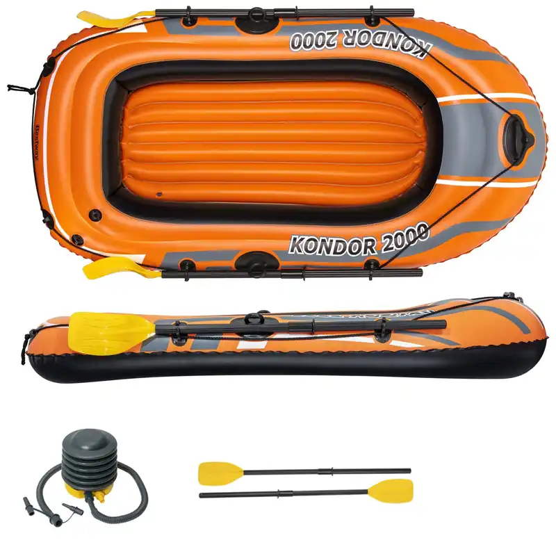 Meilleure Vente Pack bateau gonflable Bestway Kondor 2000