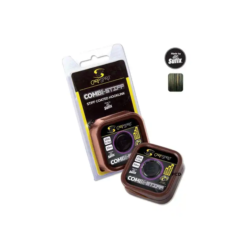 Tresse Carp Spirit Combi Stiff Camo 20M Achat Immédiat