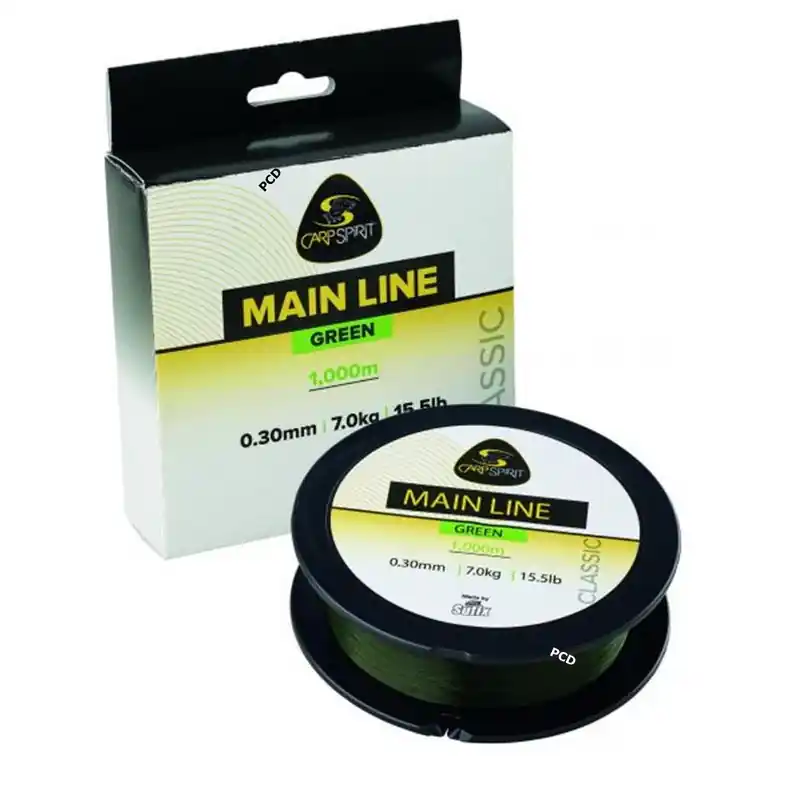 Haute Qualité Nylon Carp Spirit Mainline Green 1000M