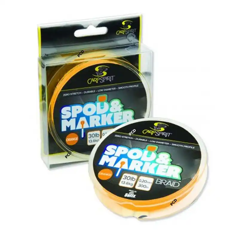 Marque Tresse Carp Spirit Spod And Marker Braid Orange 300M