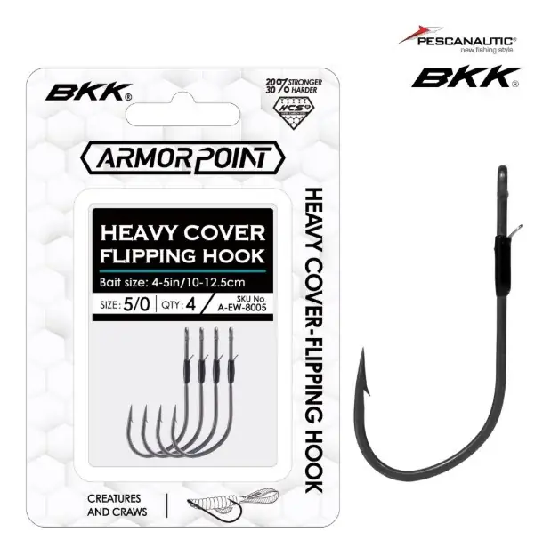 Prix Réduit Bkk Hameçon heavy cover flipping hook