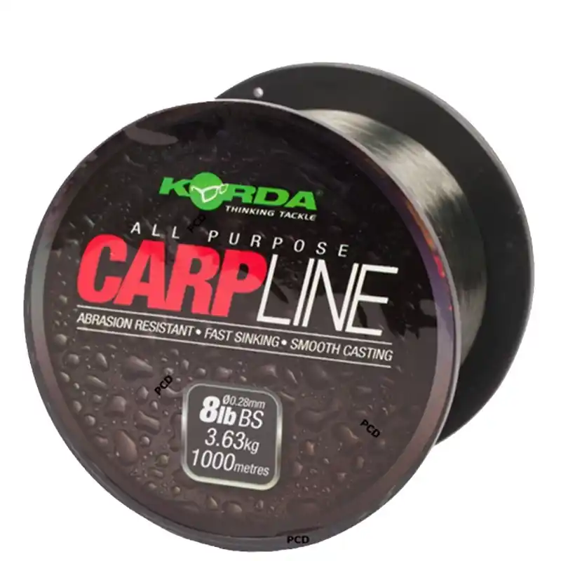 Nylon Korda Carp Line Vert 1000m Pas Cher