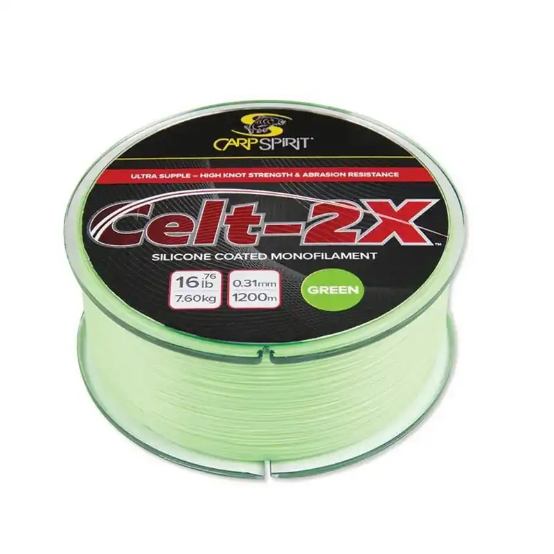 Jusqu'à Épuisement Des Stocks Nylon Carp Spirit Celt-2x Vert Fluo