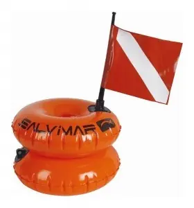 Bouée de signalisation gonflable Chasse Sous Marine Salvimar Double Buoy Prix Réduit