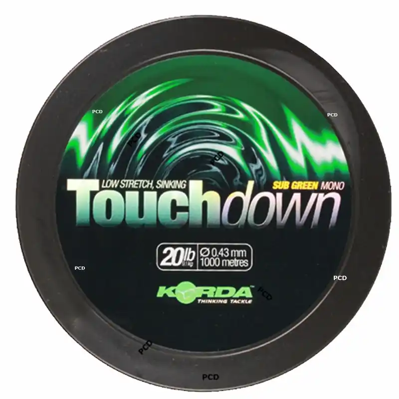 Nylon Korda Touchdown Vert 1000m Haute Qualité