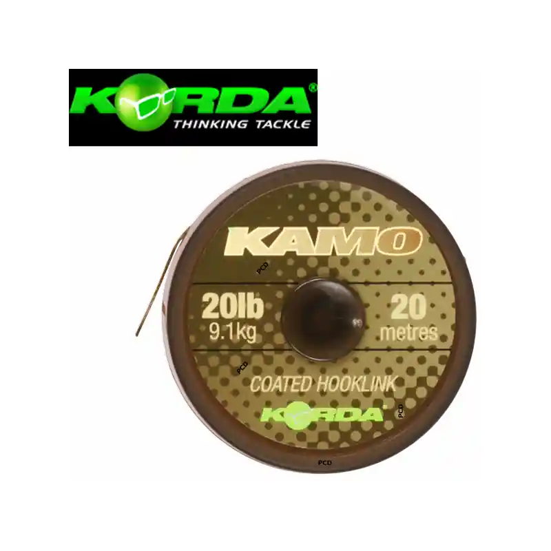 TRESSE KORDA KAMO COATED HOOKLINK 20M Quantité Limitée