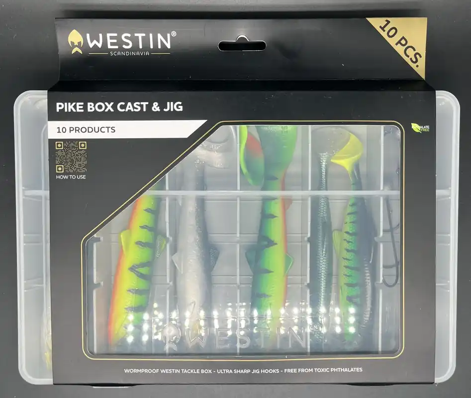 Westin pike box cast and jig Certifié