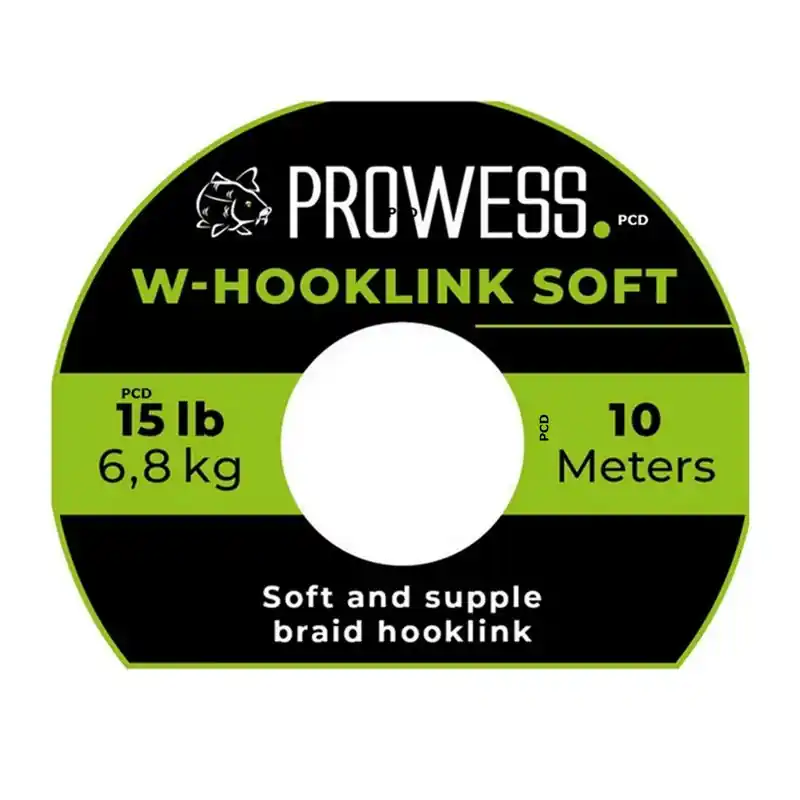Offre Du Jour Tresse Prowess W-Hooklink Soft 10M Green