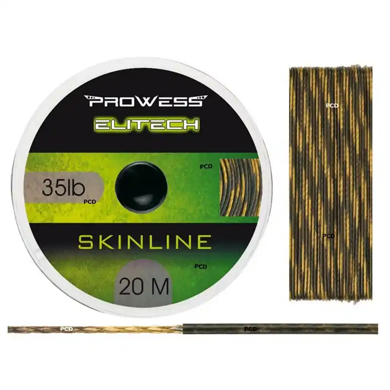 Tresse Prowess Semi Stiff Skinline Elitech Camou 20M Vente Flash
