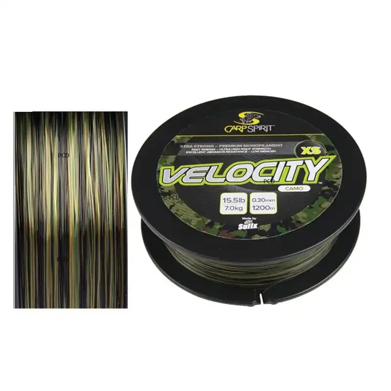 Nylon Carp Spirit Velocity XS Camo 1200M Must-Have