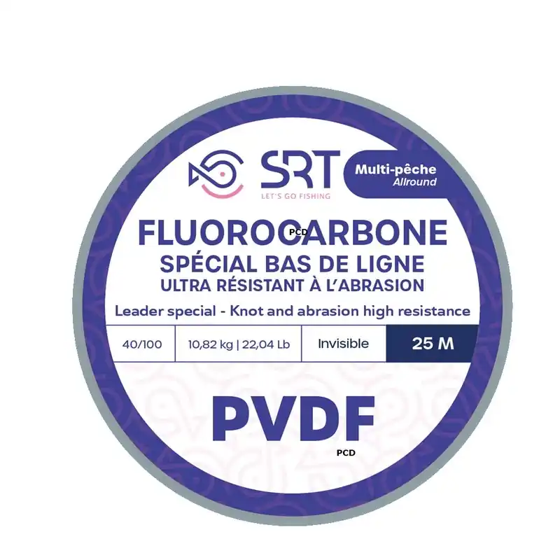 Meilleur Choix Fluorocarbone SRT PVDF 25M