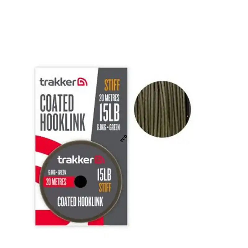 Expédié Aujourd'hui Tresse Trakker Stiff Coated Hooklink 20M