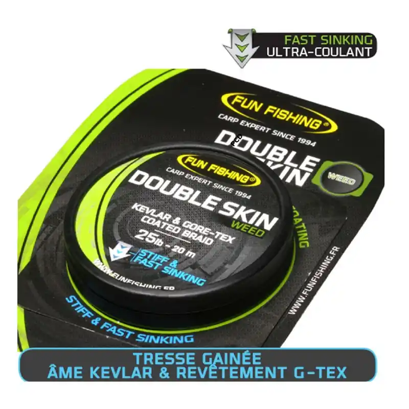 Promotion Saisonnière Double Skin Fun Fishing 20M - Weed