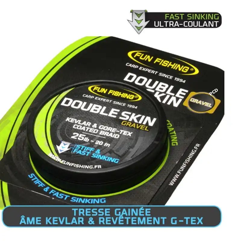 Double Skin Fun Fishing 20M - Gravel Prix Réduit