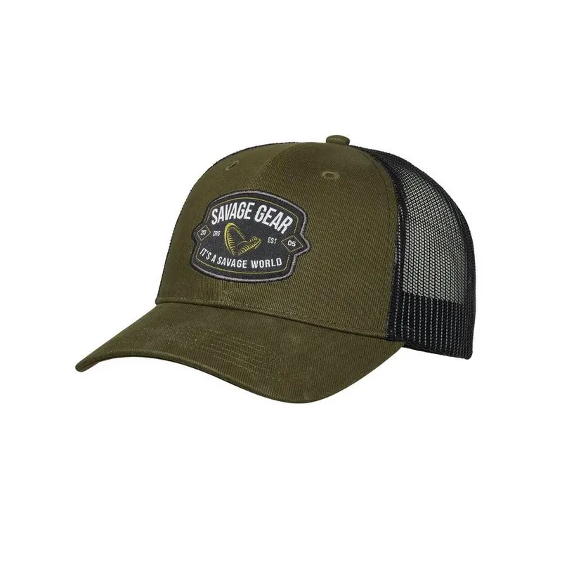Casquette savagey,trucker verte Offre Spéciale