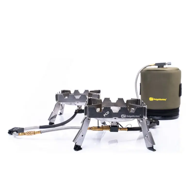 Ensemble De 2 Réchauds Ridge Monkey Quad Connect Pro Full Kit Vente Flash
